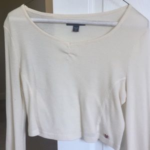 Crop top long sleeves